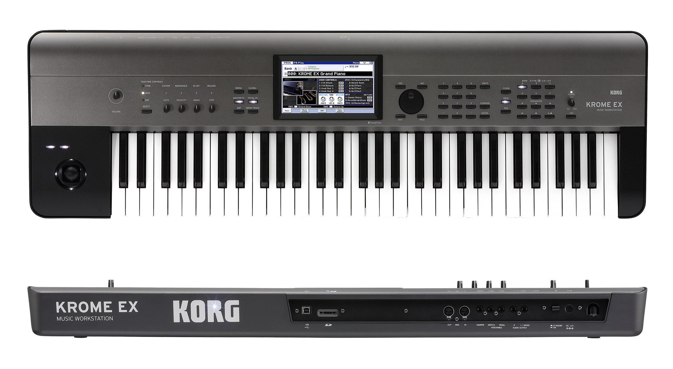 Synthesizer KORG KROME EX 61