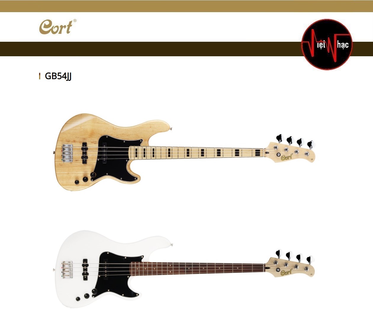 Guitar Bass Cort GB54 JJ