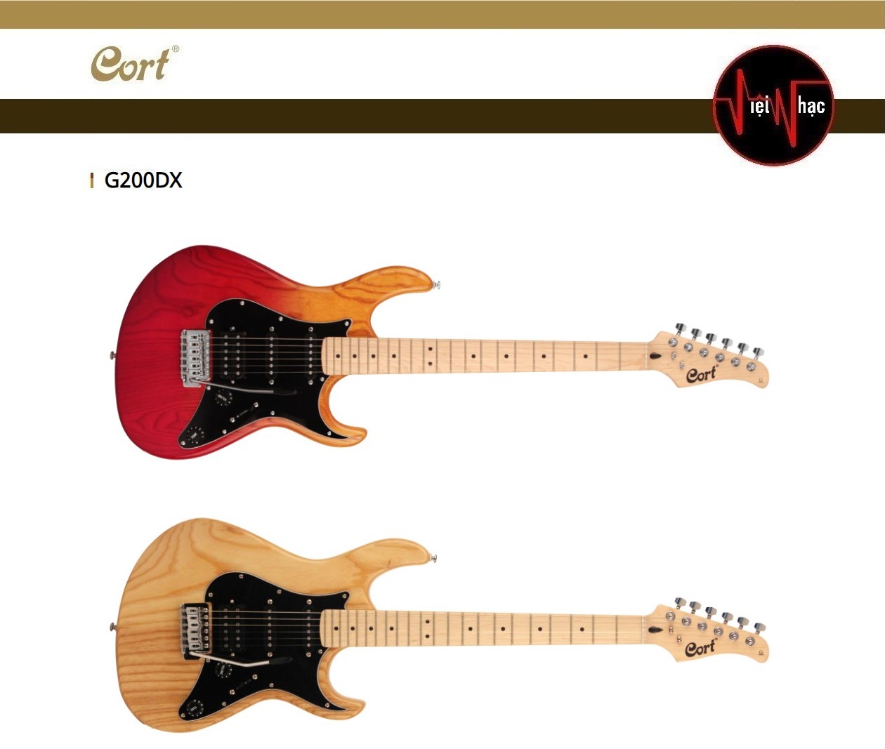 Guitar Điện Cort G200DX