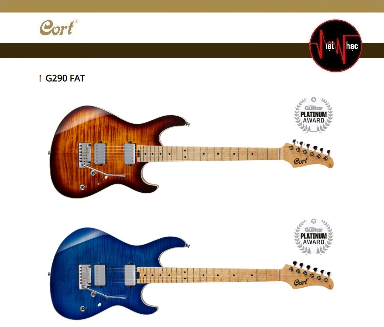 Guitar Điện Cort G290FAT