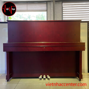 Piano Upright Yamaha W103 Satin Black Walnut (màu gỗ đỏ rượu vang)