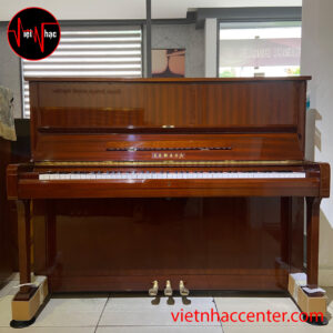 Piano Upright Yamaha U1H Mahogany Màu gỗ tự nhiên, sơn bóng (Reconditioned)