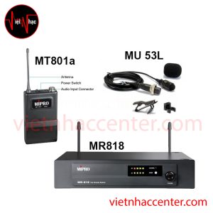 Micro Cài MIPRO MR818/MT801A/MU 53L