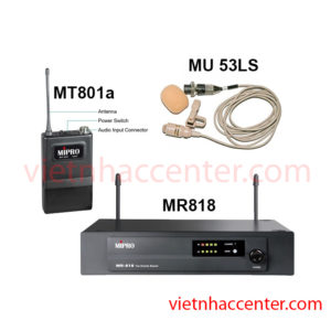 Micro cài MIPRO MR818/MT801A/MU 53LS