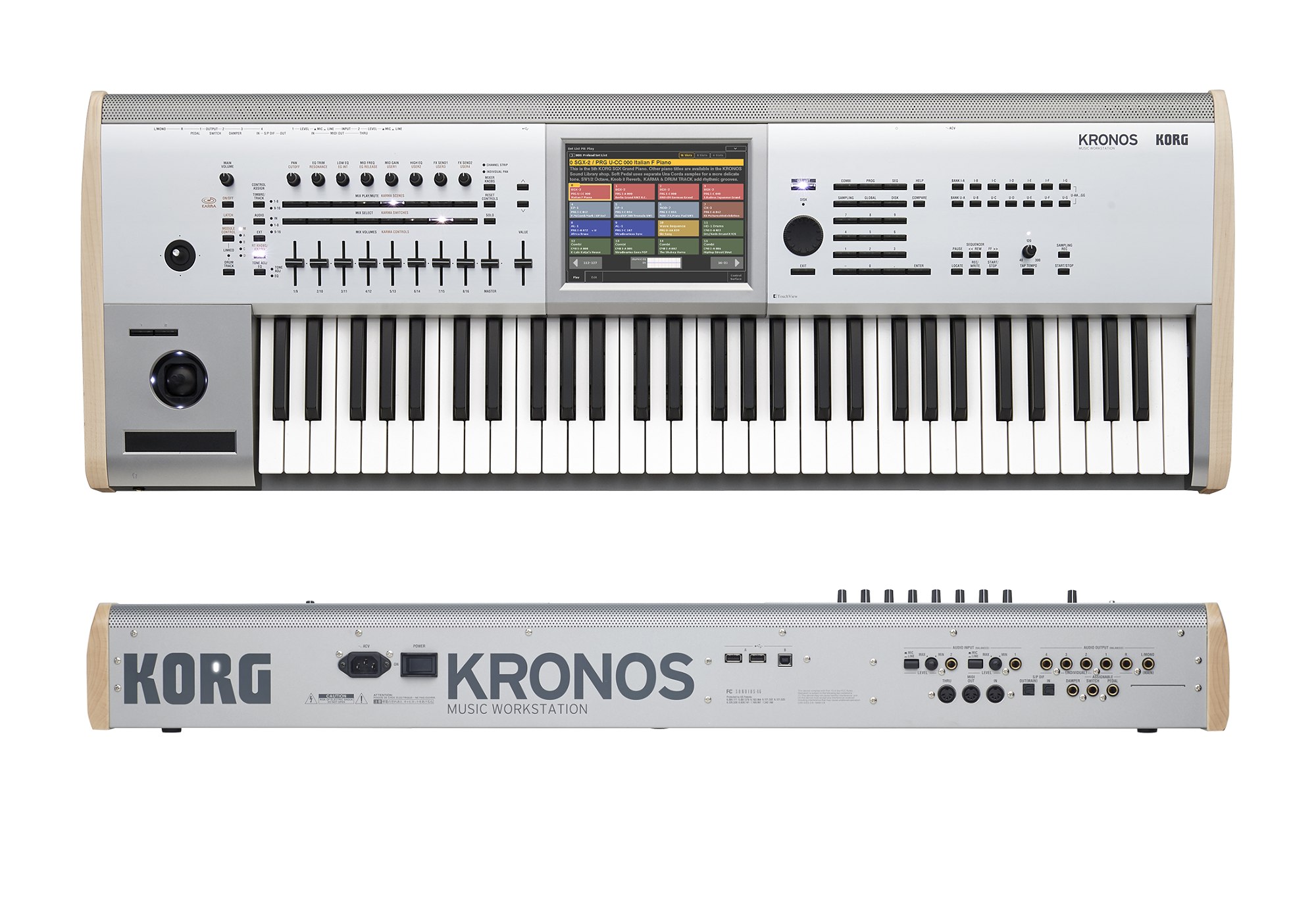 Synthesizer Korg Kronos2-61 Titanium