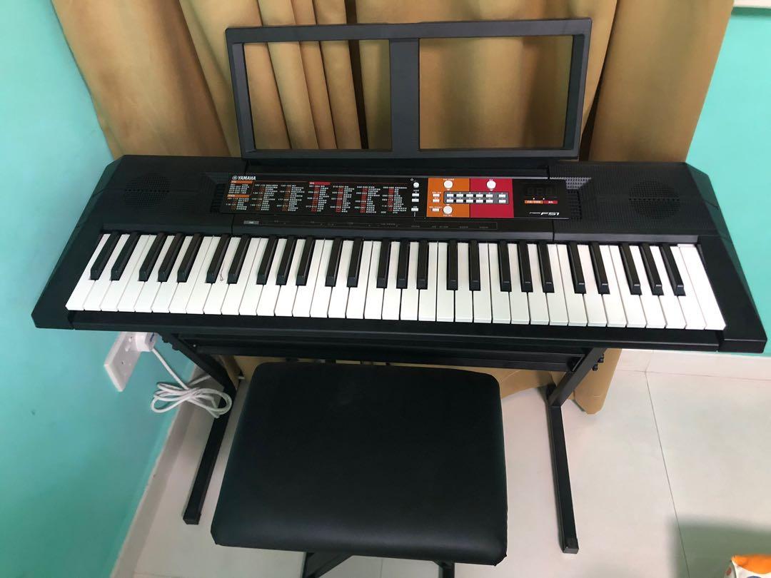 Đàn organ yamaha psr f51thích hợp với những người mới học đàn 