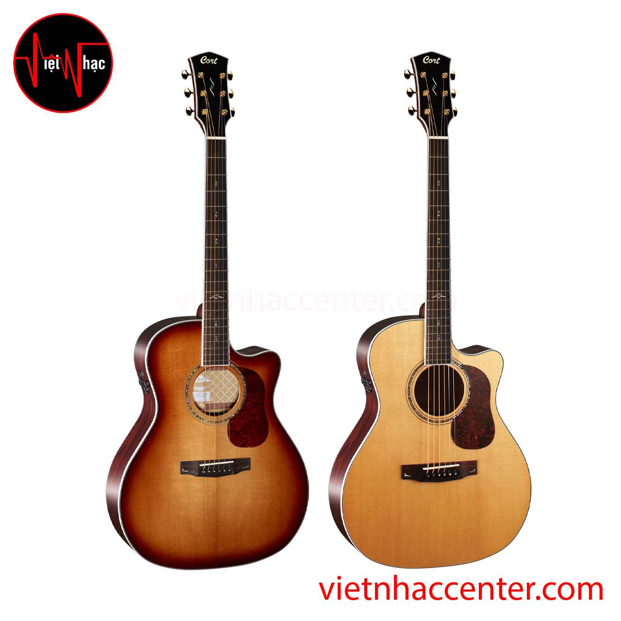 Guitar Acoustic Cort GOLD A8 | Việt Nhạc Center