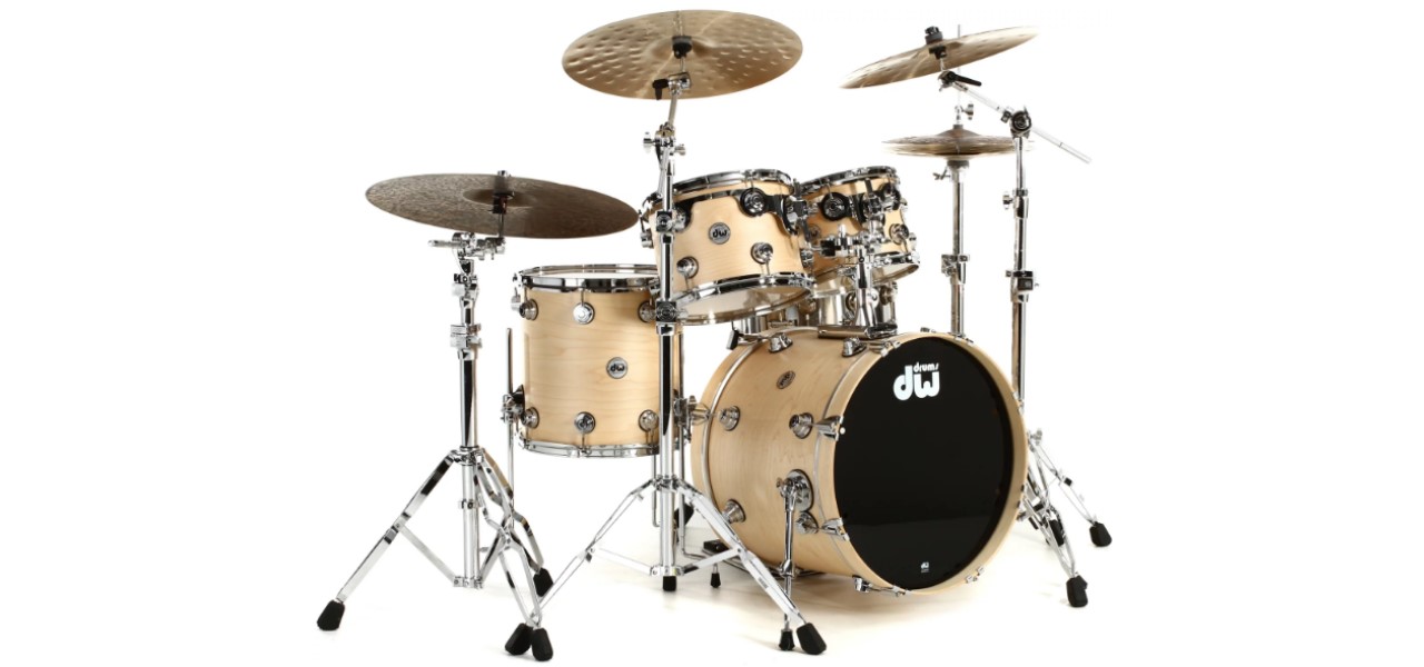 Trống Jazz DW COLLECTOR Satin Oil Natural