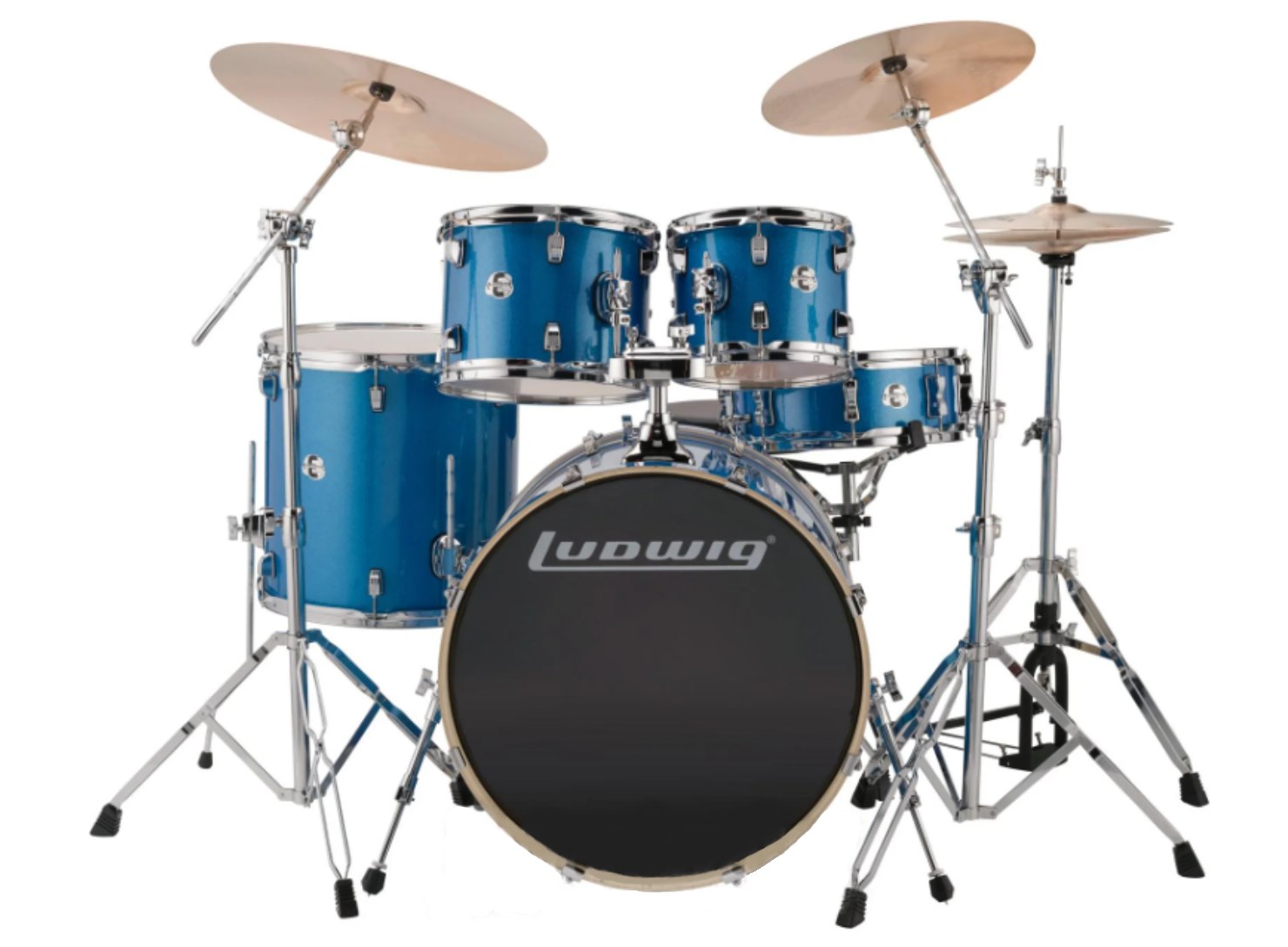 Trống Jazz Ludwig Element Evolution LCEE22023 Blue Sparkle