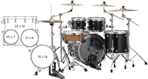 Trống Jazz Mapex Saturn SR529X FB