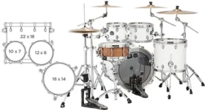 Trống Jazz Mapex Saturn SR529X RM