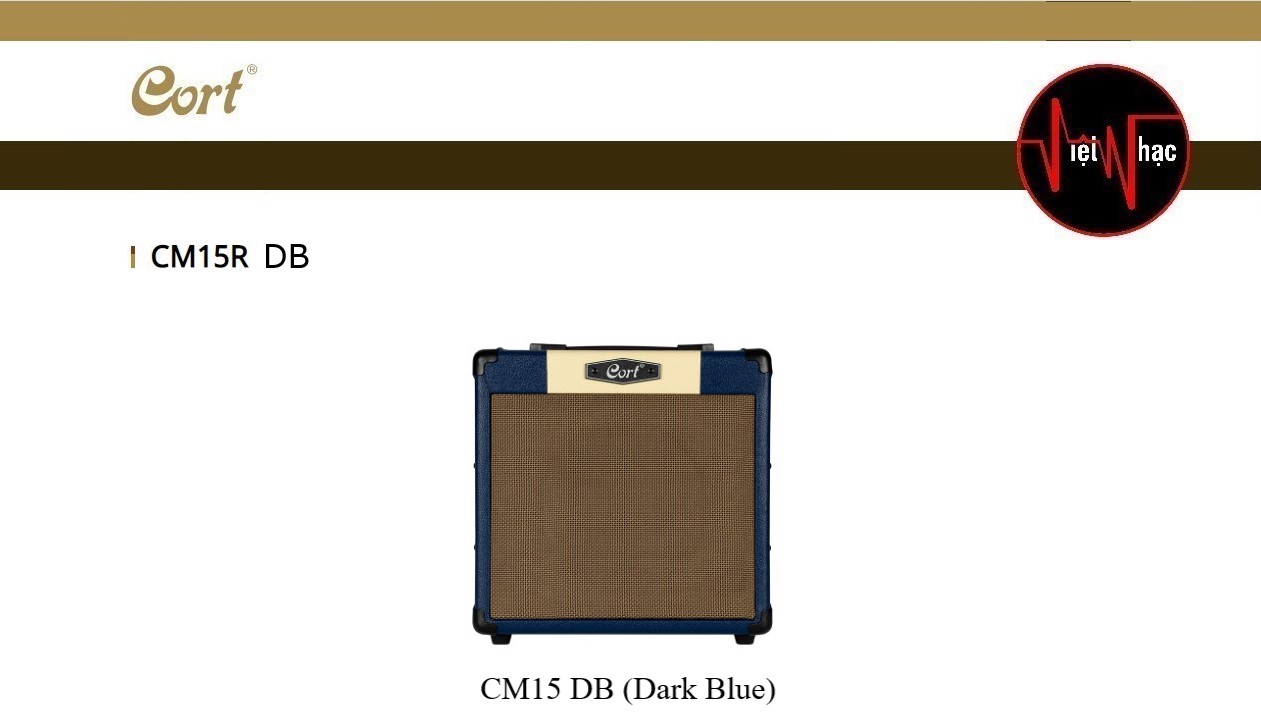 Ampli Guitar Điện Cort CM15R DB