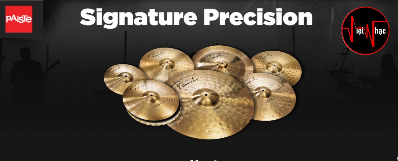 Cymbal Trống Paiste Signature Precision Set 5 (14,16,20,18)