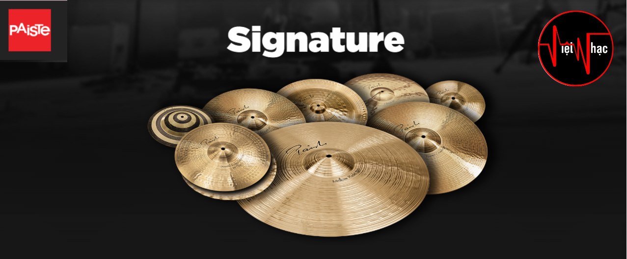 Cymbal Trống Paiste Signature Set 5 (14,16,20,18)