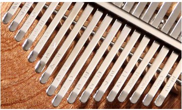Đàn Kalimba Hluru KB-Sapele 17 Keys