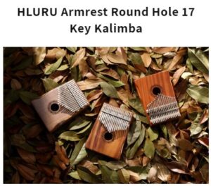 Đàn Kalimba Hluru KD-Mahogany 17 Keys