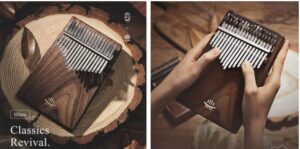 Đàn Kalimba Hluru KX-Black Walnut 17 Keys