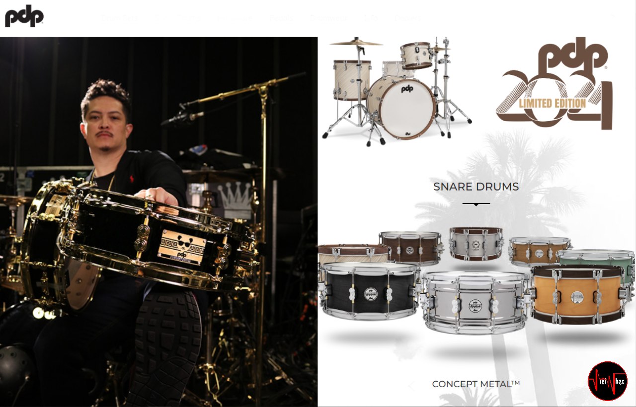 Trống Snare PDP PDSN 6414BSSCSC