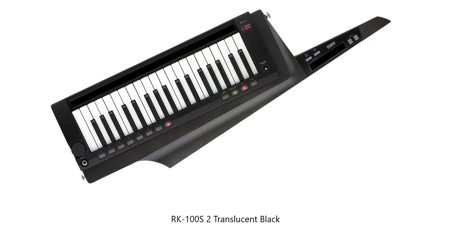 Keytar KORG RK-100S 2 Translucent Black