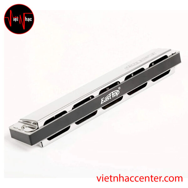 Tremolo Harmonica C EASTTOP T2403 SILVER