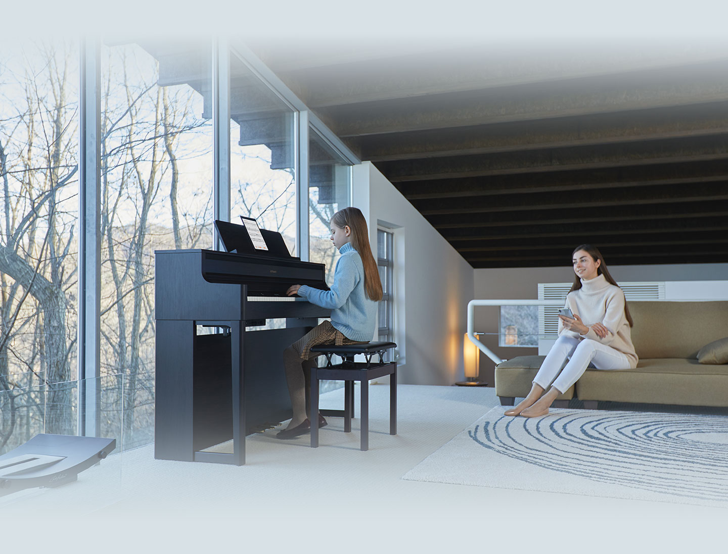 Piano Điện Roland HP704 DRS