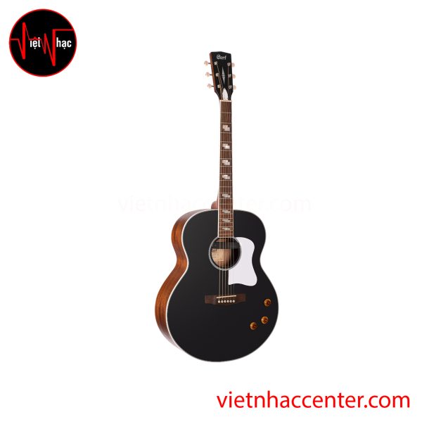 Guitar Acoustic Cort CJ Retro Vintage Black Matte