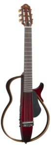 Silent Classic Guitar Yamaha SLG 200N Crimson Red Burst