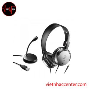 Tai Nghe Kèm Mic Đàm Thoại Audio Technica ATGM1 USB