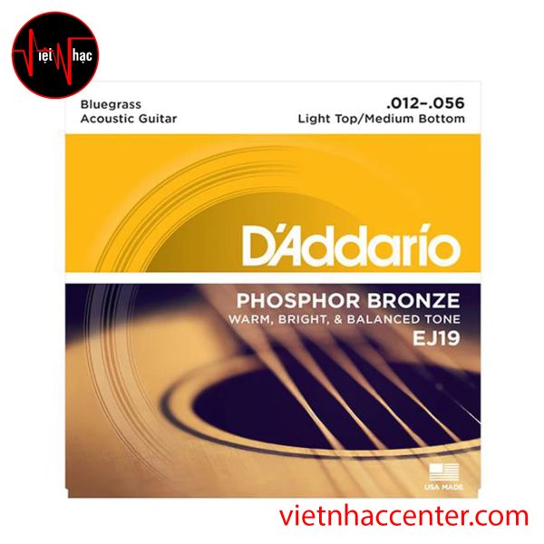 Dây Đàn Guitar Acoustic D’addario EJ19