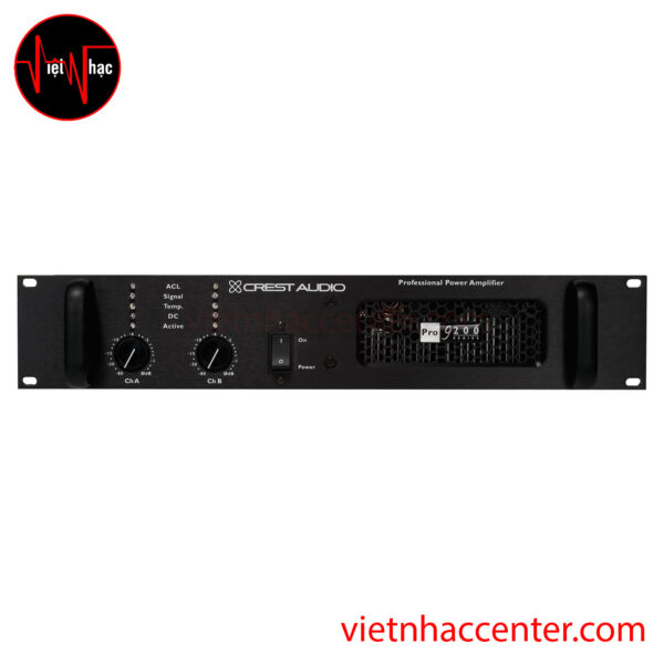 Bộ Khuếch Đại Công Suất Chuyên Nghiệp Crest Audio Pro 9200