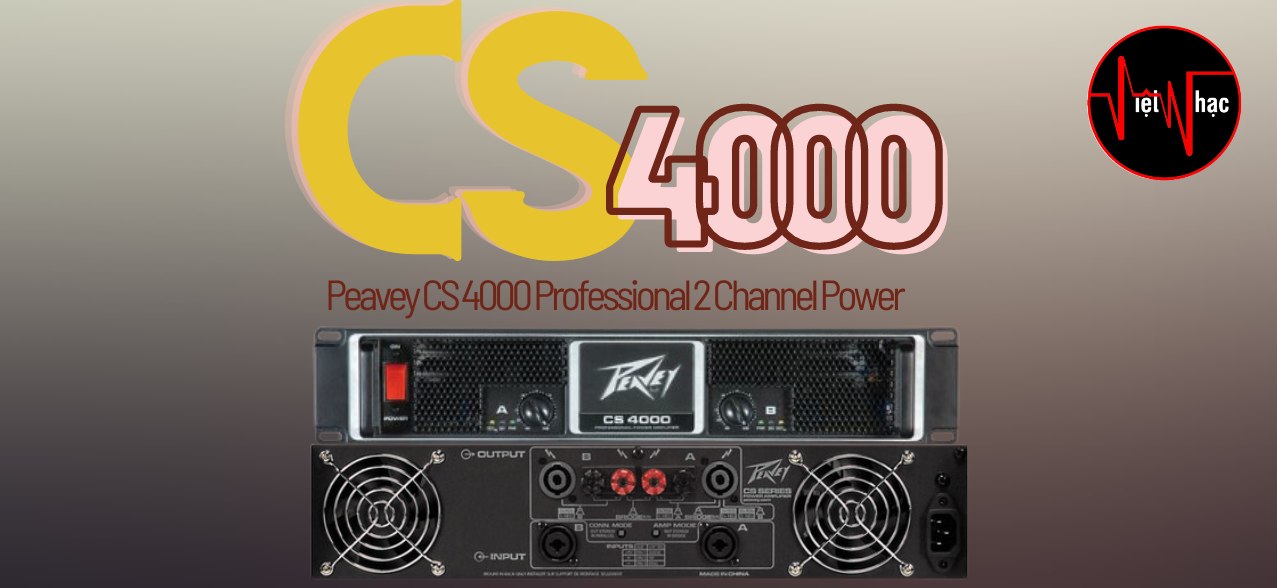 Cục Đẩy Công Suất PEAVEY CS 4000