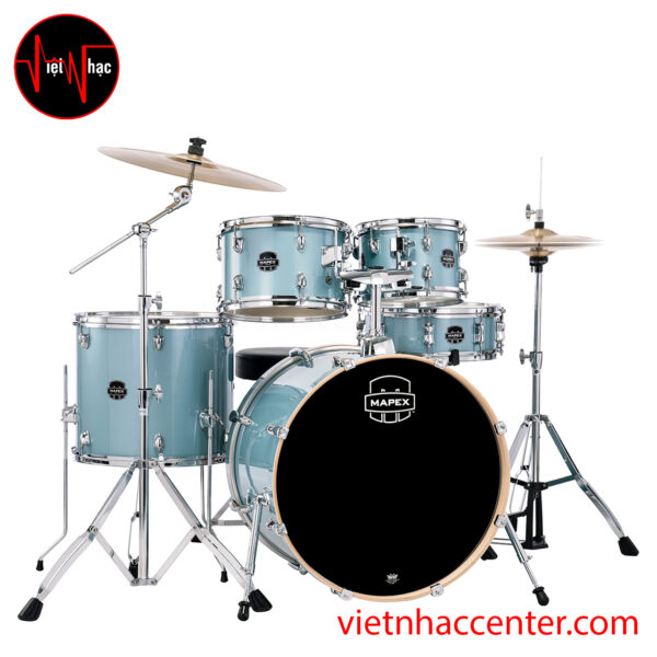 Trống Jazz Mapex Venus Aqua Blue Sparkle