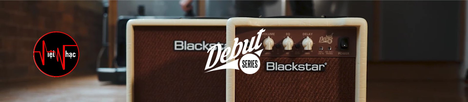 Ampli Guitar Combo Blackstar Debut 10E 2x3-inch 10-watt - Cream/Oxblood