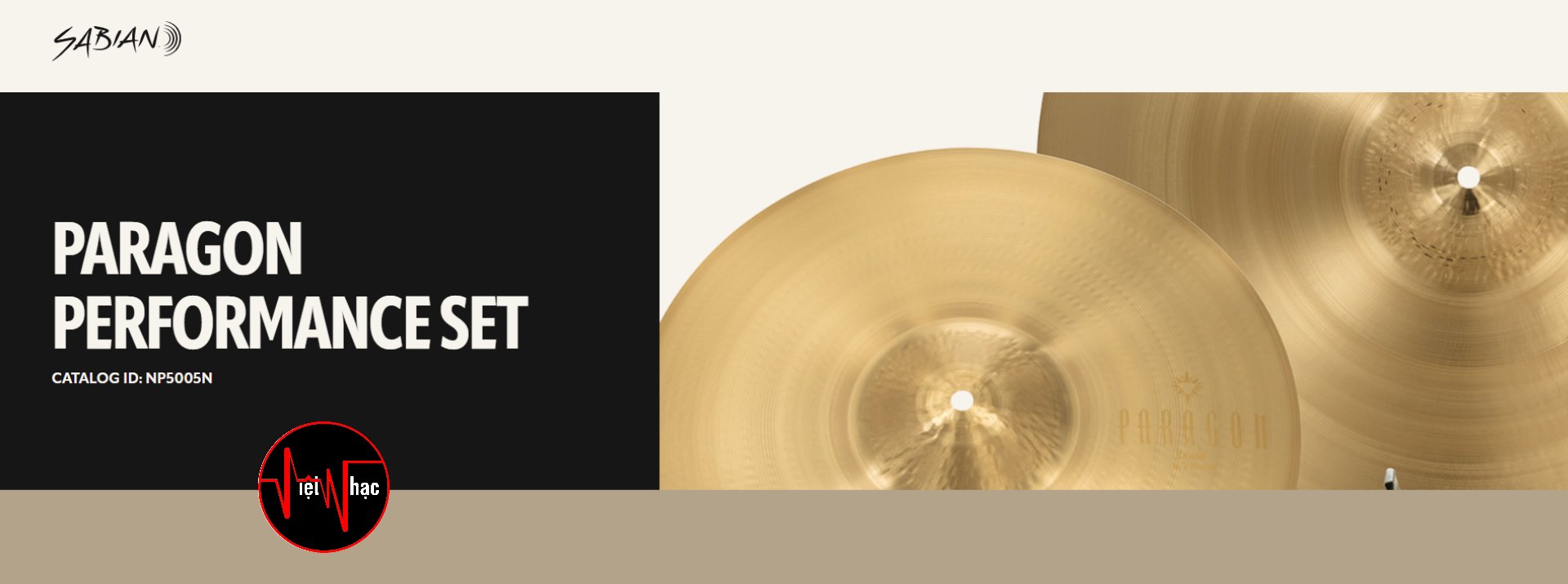 Cymbal Trống PARAGON PERFORMANCE SET NP5005NNB