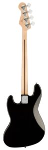 Guitar Bass Squier Affinity Jazz Bass MN BPG Black - Maple Fingerboard
