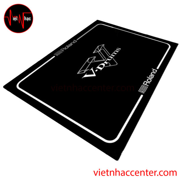 Thảm Trống Roland V-Drums Logo Viền Trắng 1.4m x 1.8m