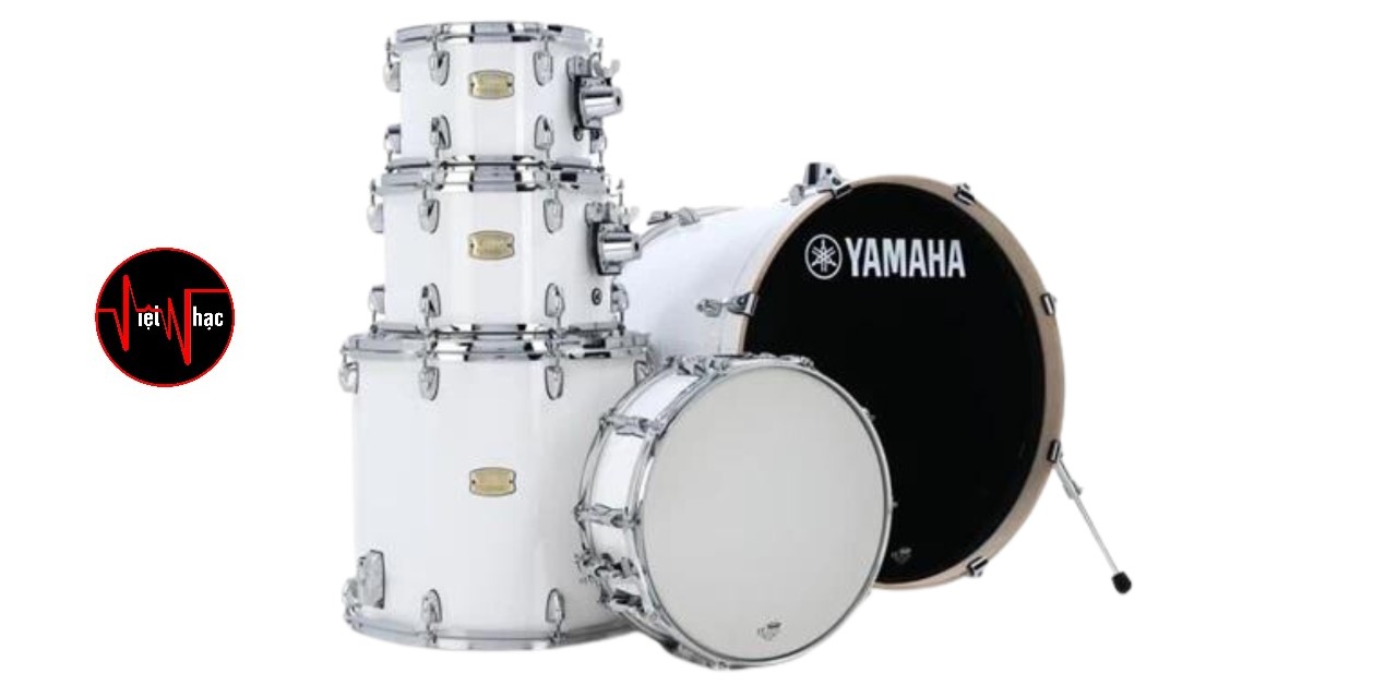 Trống Jazz Yamaha Stage Custom Birch Pure White