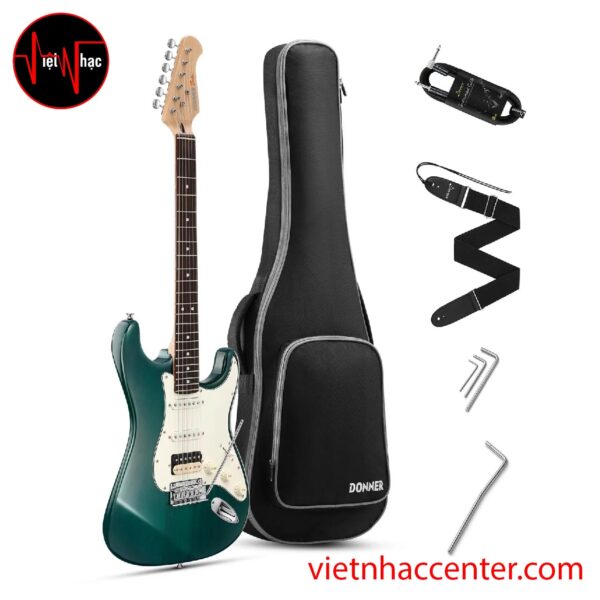 Guitar Điện DONNER DST-400 Green