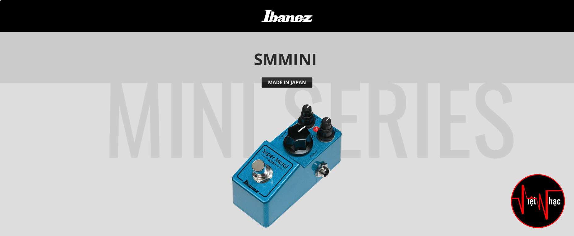 Ibanez SM MINI Super Metal Mini Guitar Effects Pedal