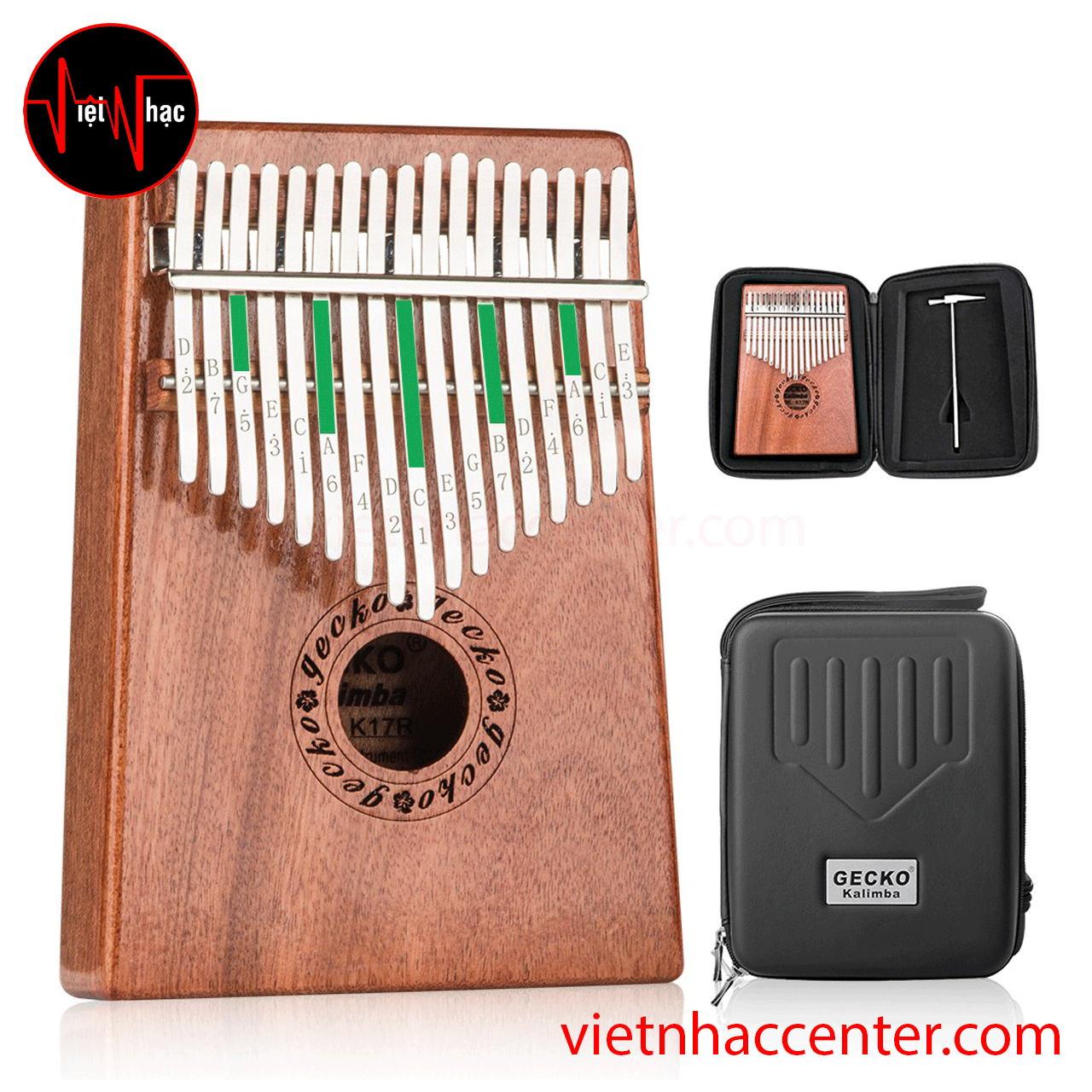 Đàn Kalimba 17 Phím Gecko K17R