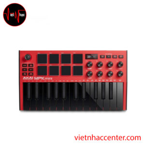 Keyboard Controller Akai MPK Mini Mk3 Compact Red