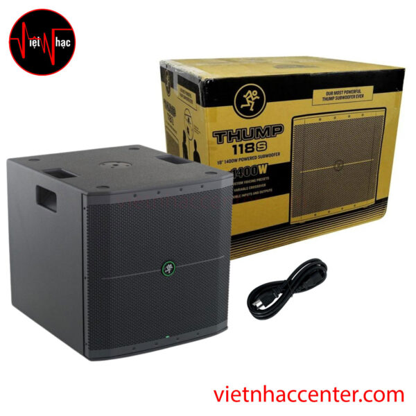 Loa Sub Kèm Công Suất Mackie Thump118S 1,400-watt 18-inch Powered Subwoofer (Cái)