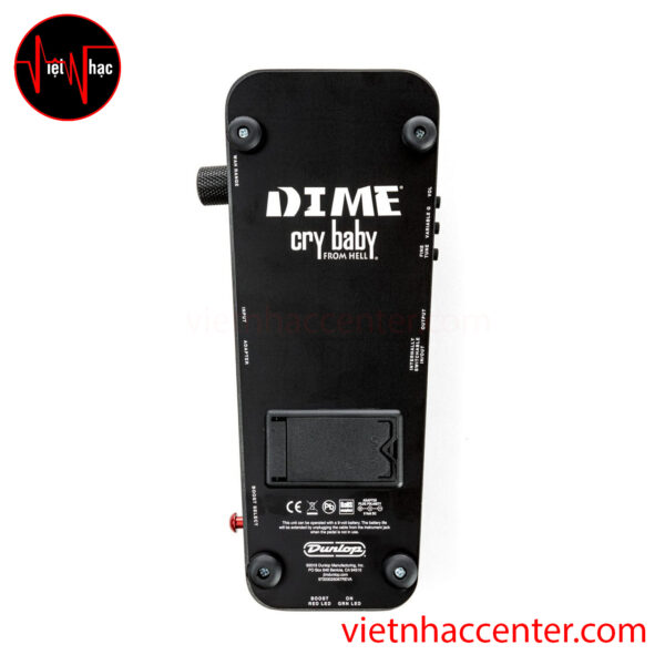 Pedal Guitar Dunlop DB01B Dimebag Cry Baby From Hell Wah - Ảnh 3