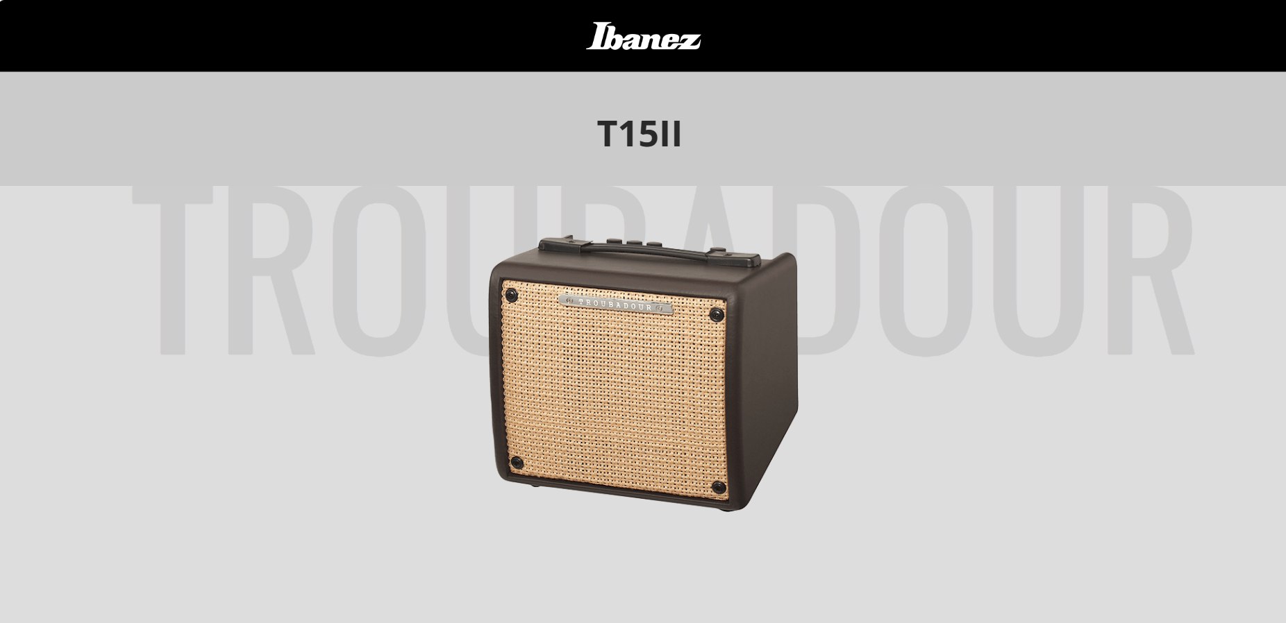 Ampli Guitar Acoustic Ibanez T15II-E Troubadour II 15W