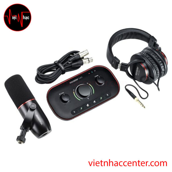 Bộ Thiết Bị Thu Âm Focusrite Vocaster Two Studio