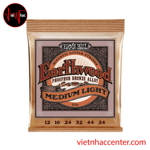 Dây Đàn Guitar Acoustic Ernie Ball P02076 Paradigm Medium Light Phosphor Bronze Cỡ 12-54