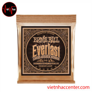 Dây Đàn Guitar Acoustic Ernie Ball P02546 Everlast Medium Light Coated Phosphor Bronze Cỡ 12-54