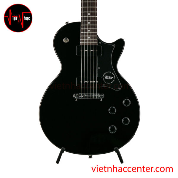 Guitar Điện Heritage Ascent Collection H-137 P90 - Black