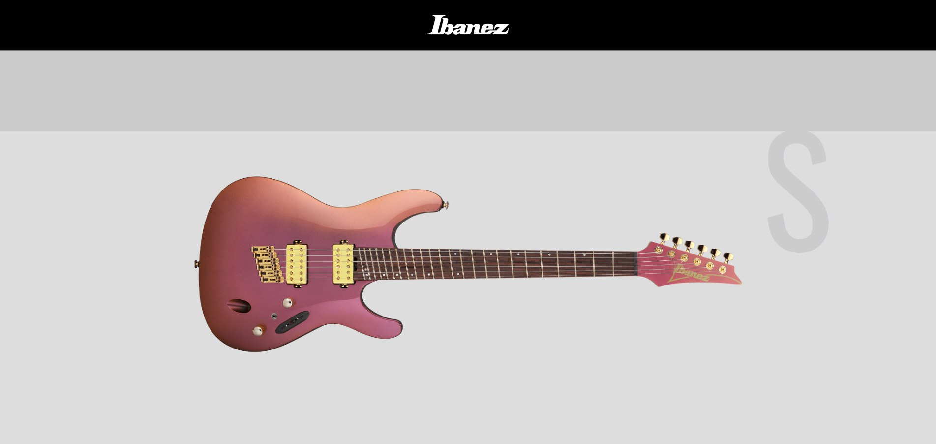 Guitar Điện Ibanez Axe Design Lab SML721 - Rose Gold Chameleon