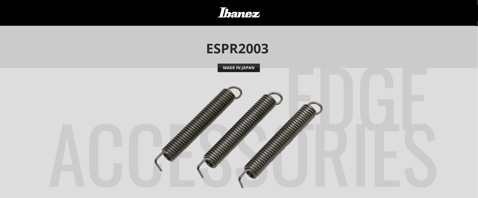 Lò Xo Ibanez ESPR2003 E-SPRING Teflon Plated Edge Set of 3